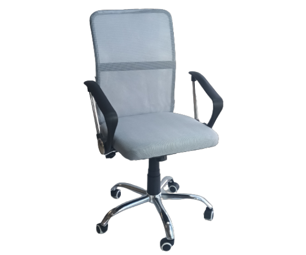 HC-B17Α πολυθρόνα γραφείου ύφασμα mesh ΓΚΡΙ, 61x51x93/103 HC-B17Α πολυθρόνα γραφείου ύφασμα mesh ΓΚΡΙ, 61x51x93/103