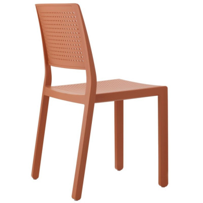 EMI-2343 καρέκλα technopolymer TERRACOTTA, 49x50xH84