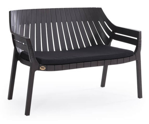 HILTON-Κ καναπές κήπου polypropylene ΑΝΘΡΑΚΙ, 119x67xH82 HILTON-Κ καναπές κήπου polypropylene ΑΝΘΡΑΚΙ, 119x67xH82