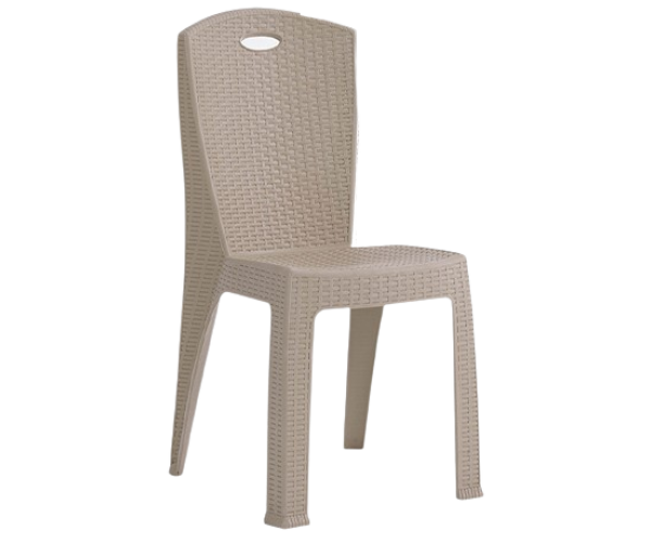 PARIS καρέκλα κήπου πλαστική wicker ΜΟΚΑ, 36x38xH88 PARIS καρέκλα κήπου πλαστική wicker ΜΟΚΑ, 36x38xH88