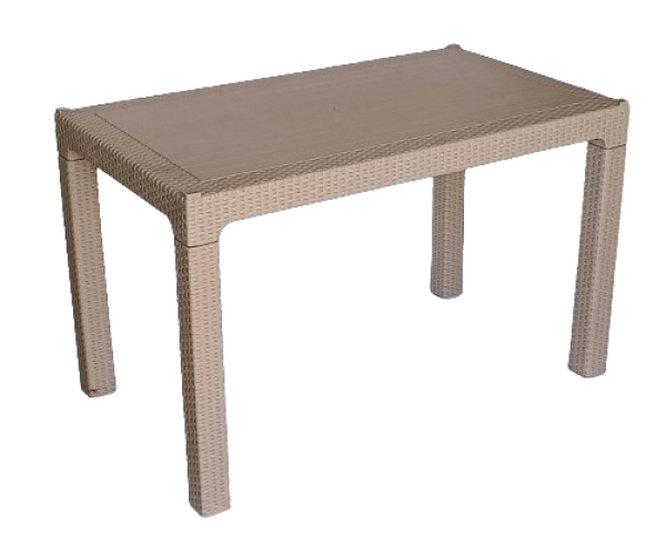 ARIZONA τραπέζι κήπου polypropylene ΜΟΚΑ, 80x140xh75 ARIZONA τραπέζι κήπου polypropylene ΜΟΚΑ, 80x140xh75