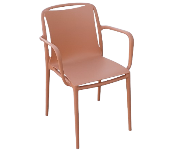 VELAIR-A πολυθρόνα polypropylene ματ ΣΟΜΟΝ, 56x52x84 VELAIR-A πολυθρόνα polypropylene ματ ΣΟΜΟΝ, 56x52x84