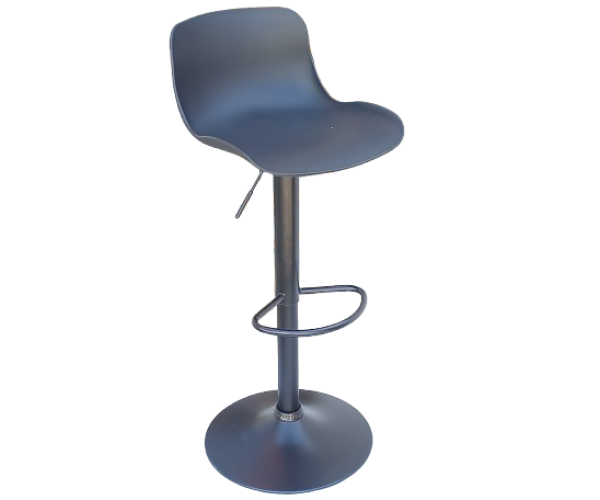 MORE σκαμπό ρυθμιζόμενo μέταλλο-polypropylene ΜΑΥΡΟ / 43x35x75/104 MORE σκαμπό ρυθμιζόμενo μέταλλο-polypropylene ΜΑΥΡΟ / 43x35x75/104