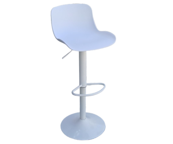 MORE σκαμπό ρυθμιζόμενo μέταλλο-polypropylene ΛΕΥΚΟ / 43x35x75/104 MORE σκαμπό ρυθμιζόμενo μέταλλο-polypropylene ΛΕΥΚΟ / 43x35x75/104