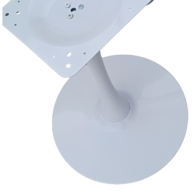 SIMPLE-BASE βάση μεταλλική ΛΕΥΚΟ / Φ60xΗ72