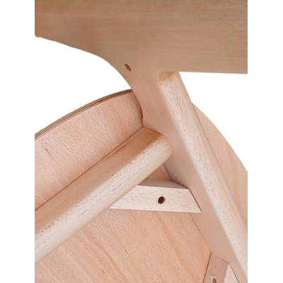 LUNA-4 καρέκλα εσωτερικού χώρου ξύλινη πλάτη ΨΑΘΑ χρώμα ΦΥΣΙΚΟ / 44x47xH84