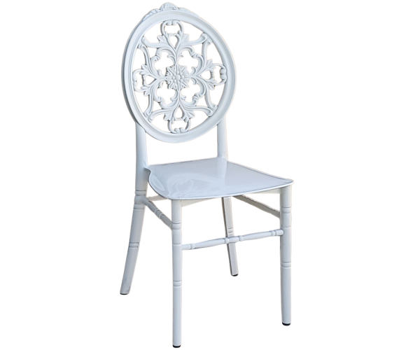 MILANO καρέκλα polypropylene ΛΕΥΚΗ / 43x54xH92