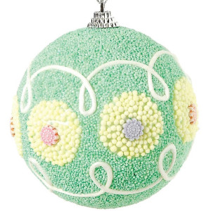 Πλαστική Χριστουγεννιάτικη Μπάλα 8cm ,Σέτ/6