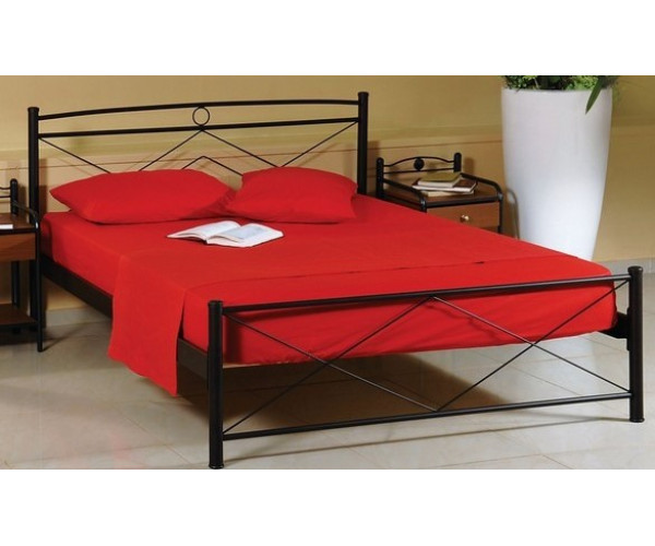 Ημίδιπλο Μεταλλικό Κρεβάτι Πυραμίδα 198 x 118cm Ημίδιπλο Μεταλλικό Κρεβάτι Πυραμίδα 198 x 118cm