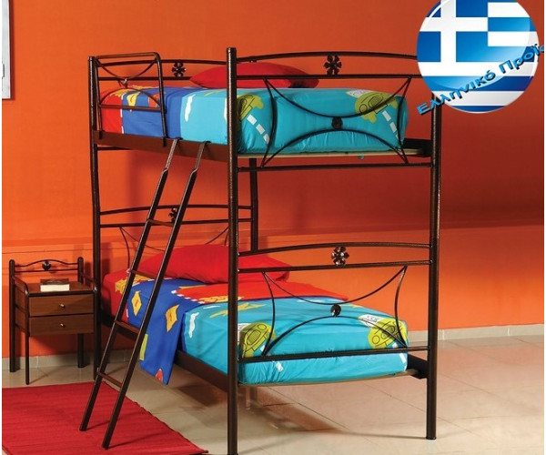 Διπλή Μεταλλική Κουκέτα 198 x 98 x 165(h)cm Διπλή Μεταλλική Κουκέτα 198 x 98 x 165(h)cm