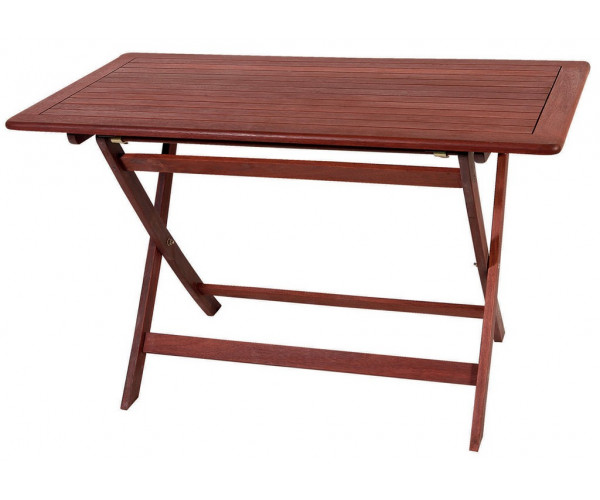 Ξύλινο ,Παραλ/μο Πτυσσόμενο Τραπέζι Red Shorea 100 x 70 x 75(h)cm