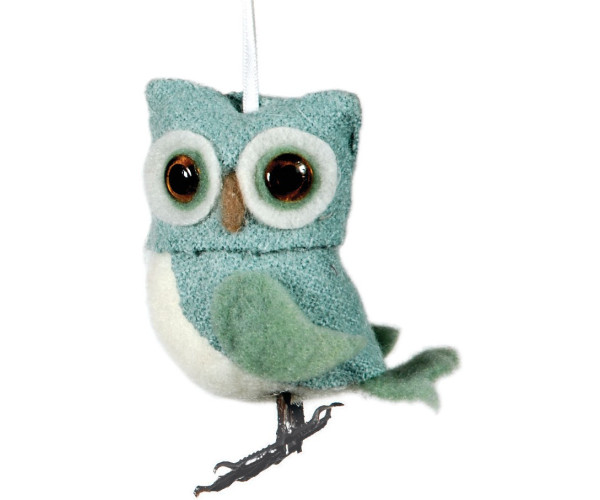 Λούτρινο Κρεμαστό Χριστουγεννιάτικο Στολίδι 8cm