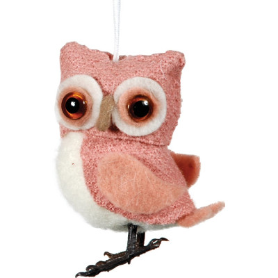 Λούτρινο Κρεμαστό Χριστουγεννιάτικο Στολίδι 8cm