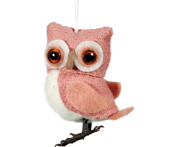 Λούτρινο Κρεμαστό Χριστουγεννιάτικο Στολίδι 8cm