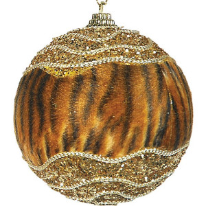 Πλαστική Χριστουγεννιάτικη Μπάλα 8cm,Σέτ/6