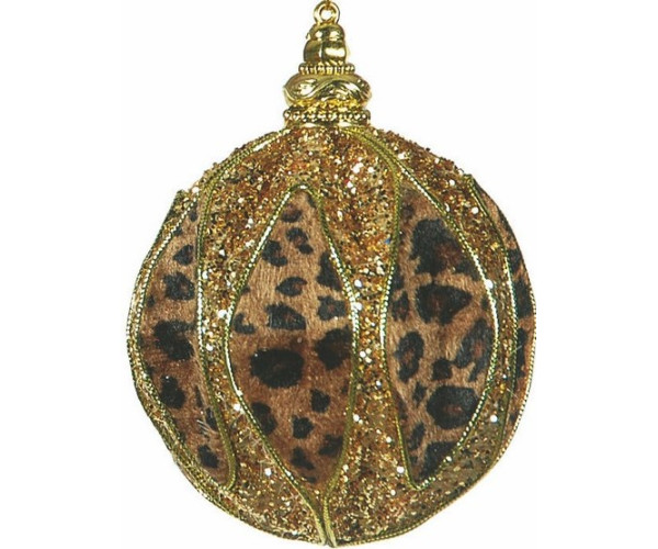 Πλαστική Χριστουγεννιάτικη Μπάλα 10cm,Σέτ/6