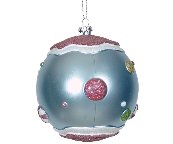 Πλαστική Χριστουγεννιάτικη Μπάλα 10cm