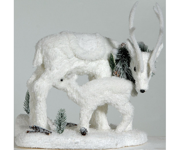 Χριστουγεννιάτικο Διακοσμητικό Ελάφι 34 x 20 x 30(h)cm