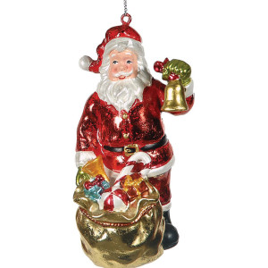 Πήλινο Κρεμαστό Χριστουγεννιάτικο Στολίδι 12cm