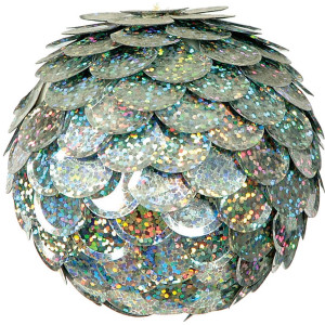 Πλαστική Χριστουγεννιάτικη Μπάλα 8cm