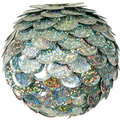 Πλαστική Χριστουγεννιάτικη Μπάλα 8cm