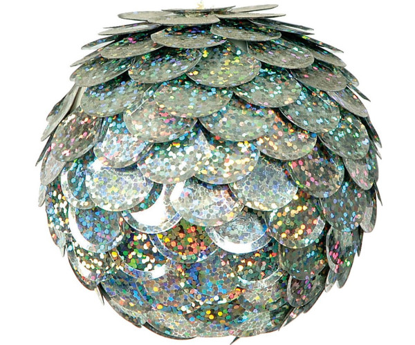 Πλαστική Χριστουγεννιάτικη Μπάλα 8cm