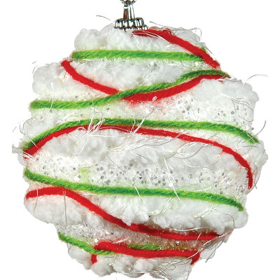 Πράσινη Χριστουγεννιάτικη Μπάλα 8cm,Σέτ/6