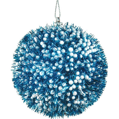 Πλαστική Χριστουγεννιάτικη Μπάλα 8cm,Σέτ/6