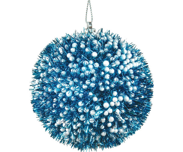 Πλαστική Χριστουγεννιάτικη Μπάλα 8cm,Σέτ/6