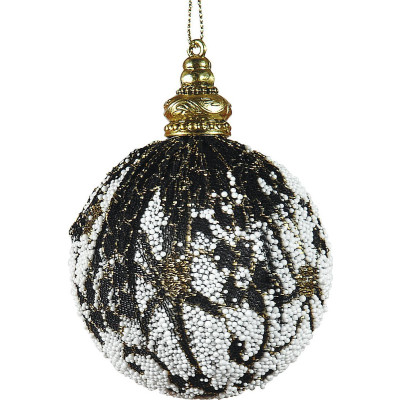 Πλαστική Χριστουγεννιάτικη Μπάλα 10cm,Σέτ/6