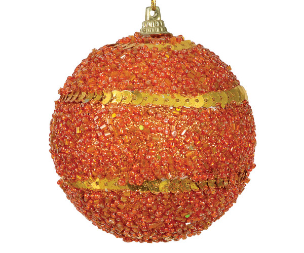 Πλαστική Χριστουγεννιάτικη Μπάλα 8cm,Σέτ/6