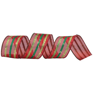 Χριστουγεννιάτικη Κορδέλα 8,50 Μέτρων (9 Yards)
