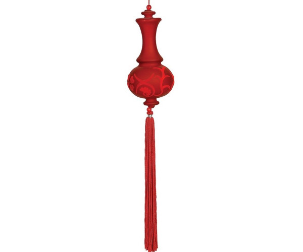 Γυάλινη Χριστουγεννιάτικη Μπάλα 35cm ,,Σέτ/2