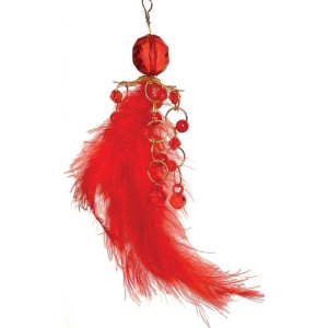 Ακρυλικό Κρεμαστό Χριστουγεννιάτικο Στολίδι 14cm