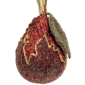 Πλαστκή Χριστουγεννιάτικη Μπάλα 12cm