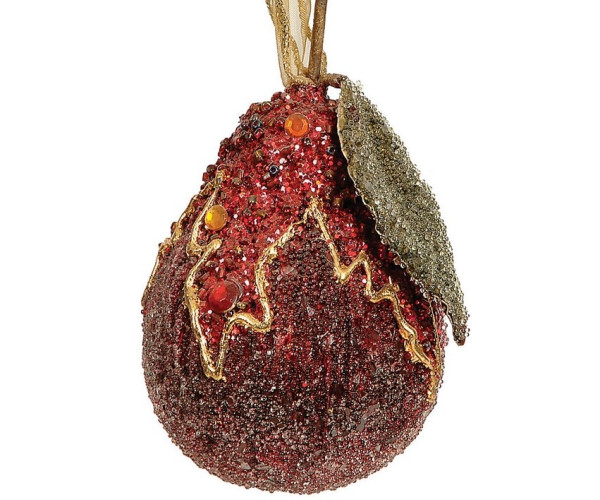 Πλαστκή Χριστουγεννιάτικη Μπάλα 12cm