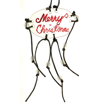 Ακρυλικό Κρεμαστό Χριστουγεννιάτικο Στολίδι 13cm