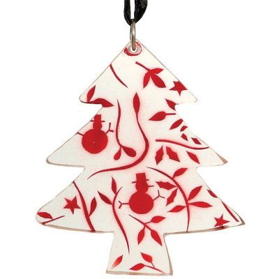 Ακρυλικό Κρεμαστό Χριστουγεννιάτικο Στολίδι 10cm