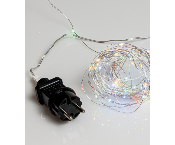 200Led Λαμπάκια Copper Πολύχρωμου Φωτισμού Με Μετασχηματιστή ,20 Μέτρα 200Led Λαμπάκια Copper Πολύχρωμου Φωτισμού Με Μετασχηματιστή ,20 Μέτρα