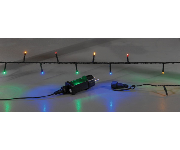 100Led Λαμπάκια Με Επέκταση,Πρόγραμμα Και Μετασχηματιστή Ip44 ,Πράσινο Καλώδιο/Πολύχρωμο Λαμπάκι ,5 Μέτρα (Kelvin: 6.000 - 10.000) 100Led Λαμπάκια Με Επέκταση,Πρόγραμμα Και Μετασχηματιστή Ip44 ,Πράσινο Καλώδιο/Πολύχρωμο Λαμπάκι ,5 Μέτρα (Kelvin: 6.000 - 10.000)