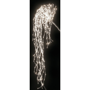 400Led Flasher Φωτιζόμενο Διακοσμητικό Κλαδί Τοίχου Με Λευκό Φωτισμό Και Μετασχηματιστή Ip44,120cm