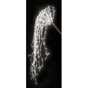 1200Led Flasher Φωτιζόμενο Διακοσμητικό Κλαδί Τοίχου Με Λευκό Φωτισμό Και Μετασχηματιστή Ip44,300cm