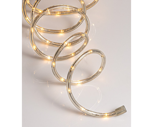 10 Μετρος Led Θερμός Φωτοσωλήνας Με 8 Προγράμματα ,Ø10-3 ,IP44