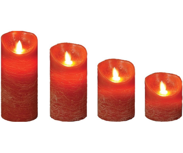 Διακοσμητικό Κερί Μπαταρίας AAA Με Κίνηση ,Ø 8 x 17,5cm