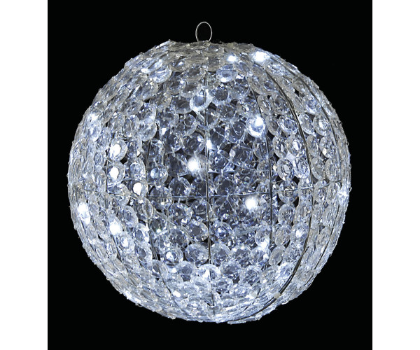 40Led Φωτιζόμενη Μπάλα Με Λευκό Φωτισμό 30cm 40Led Φωτιζόμενη Μπάλα Με Λευκό Φωτισμό 30cm