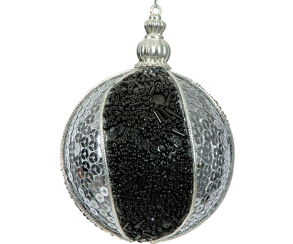 Πλαστική Χριστουγεννιάτικη Μπάλα 8cm,Σέτ/6