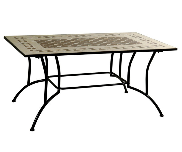 Παραλ/μο Μεταλλικό Τραπέζι Mosaic 172 x 100 x 75(h)cm Παραλ/μο Μεταλλικό Τραπέζι Mosaic 172 x 100 x 75(h)cm