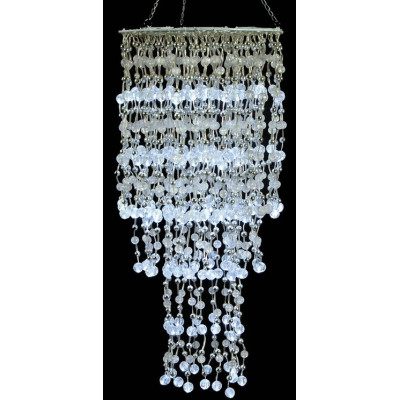 Χριστουγεννιάτικος Πολυέλαιος Με 268 Λαμπάλια Led ,75(H) x 30cm