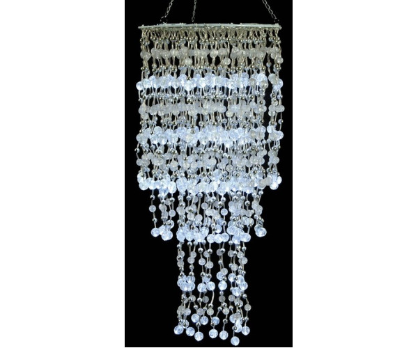 Χριστουγεννιάτικος Πολυέλαιος Με 268 Λαμπάλια Led ,75(H) x 30cm