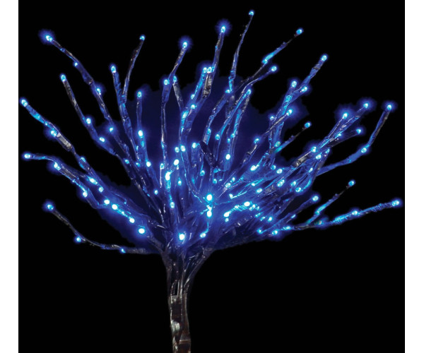 Led Φωτιζόμενο Κλαδί Με Λευκό (Του Πάγου) Φωτισμό, 60cm